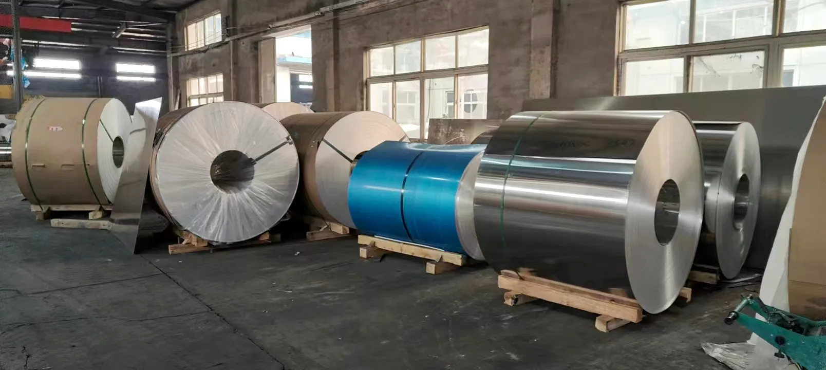 Aluminium Foil Roll Jumbo Alloy 1235 Flexibla